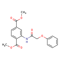 1,4-dimethyl 2-(2-phenoxyacetamido)benzene-1,4-dicarboxylate
