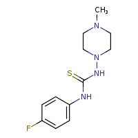 1-(4-fluorophenyl)-3-(4-methylpiperazin-1-yl)thiourea