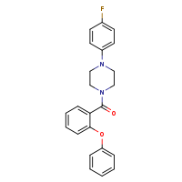1-(4-fluorophenyl)-4-(2-phenoxybenzoyl)piperazine