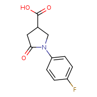 1-(4-fluorophenyl)-5-oxopyrrolidine-3-carboxylic acid