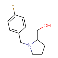 {1-[(4-fluorophenyl)methyl]pyrrolidin-2-yl}methanol