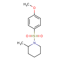 1-(4-methoxybenzenesulfonyl)-2-methylpiperidine
