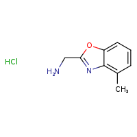 1-(4-methyl-1,3-benzoxazol-2-yl)methanamine hydrochloride
