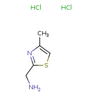 1-(4-methyl-1,3-thiazol-2-yl)methanamine dihydrochloride