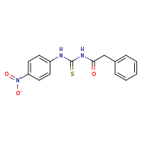 1-(4-nitrophenyl)-3-(2-phenylacetyl)thiourea