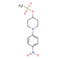 1-(4-nitrophenyl)piperidin-4-yl methanesulfonate