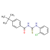 1-(4-tert-butylbenzoyl)-3-(2-chlorophenyl)thiourea
