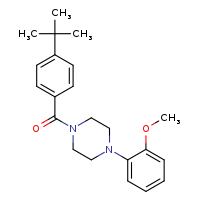1-(4-tert-butylbenzoyl)-4-(2-methoxyphenyl)piperazine