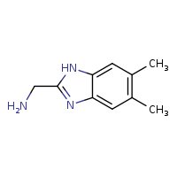 1-(5,6-dimethyl-1H-1,3-benzodiazol-2-yl)methanamine