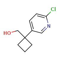 [1-(6-chloropyridin-3-yl)cyclobutyl]methanol