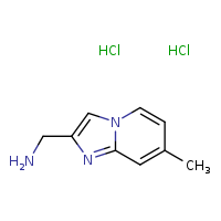 1-{7-methylimidazo[1,2-a]pyridin-2-yl}methanamine dihydrochloride