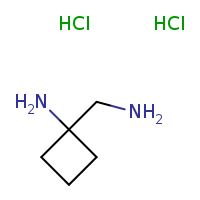1-(aminomethyl)cyclobutan-1-amine dihydrochloride