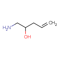 1-aminopent-4-en-2-ol