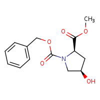1-benzyl 2-methyl (2R,4R)-4-hydroxypyrrolidine-1,2-dicarboxylate