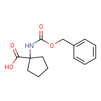 1-{[(benzyloxy)carbonyl]amino}cyclopentane-1-carboxylic acid