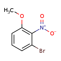 1-bromo-3-methoxy-2-nitrobenzene