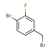 1-bromo-4-(bromomethyl)-2-fluorobenzene