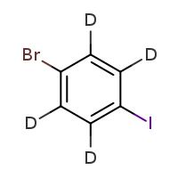 1-bromo-4-iodo(²H?)benzene