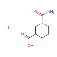 1-carbamoylpiperidine-3-carboxylic acid hydrochloride