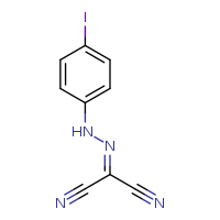 1-cyano-N-(4-iodophenyl)methanecarbohydrazonoyl cyanide
