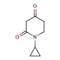 1-cyclopropylpiperidine-2,4-dione
