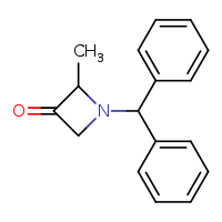 1-(diphenylmethyl)-2-methylazetidin-3-one