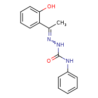 1-[(E)-[1-(2-hydroxyphenyl)ethylidene]amino]-3-phenylurea