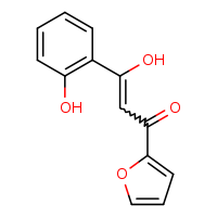 1-(furan-2-yl)-3-hydroxy-3-(2-hydroxyphenyl)prop-2-en-1-one