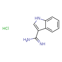 1H-indole-3-carboximidamide hydrochloride