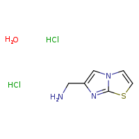 1-{imidazo[2,1-b][1,3]thiazol-6-yl}methanamine hydrate dihydrochloride