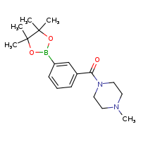 1-methyl-4-[3-(4,4,5,5-tetramethyl-1,3,2-dioxaborolan-2-yl)benzoyl]piperazine