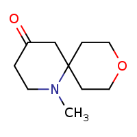 1-methyl-9-oxa-1-azaspiro[5.5]undecan-4-one