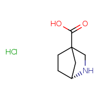 (1R)-2-azabicyclo[2.2.1]heptane-4-carboxylic acid hydrochloride