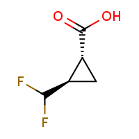 (1R,2R)-2-(difluoromethyl)cyclopropane-1-carboxylic acid