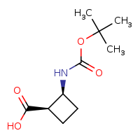 (1R,2S)-2-[(tert-butoxycarbonyl)amino]cyclobutane-1-carboxylic acid