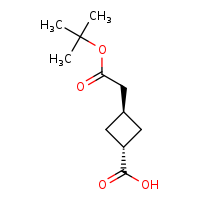 (1r,3r)-3-[2-(tert-butoxy)-2-oxoethyl]cyclobutane-1-carboxylic acid