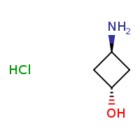 (1r,3r)-3-aminocyclobutan-1-ol hydrochloride