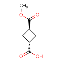 (1r,3r)-3-(methoxycarbonyl)cyclobutane-1-carboxylic acid