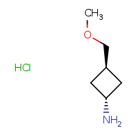 (1r,3r)-3-(methoxymethyl)cyclobutan-1-amine hydrochloride