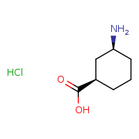 (1R,3S)-3-aminocyclohexane-1-carboxylic acid hydrochloride