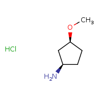 (1R,3S)-3-methoxycyclopentan-1-amine hydrochloride