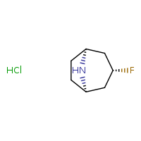 (1R,3S,5S)-3-fluoro-8-azabicyclo[3.2.1]octane hydrochloride