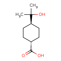 (1r,4r)-4-(2-hydroxypropan-2-yl)cyclohexane-1-carboxylic acid