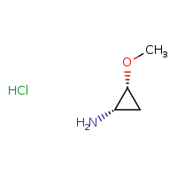 (1S,2R)-2-methoxycyclopropan-1-amine hydrochloride