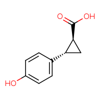 (1S,2S)-2-(4-hydroxyphenyl)cyclopropane-1-carboxylic acid