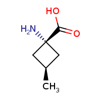 (1s,3r)-1-amino-3-methylcyclobutane-1-carboxylic acid