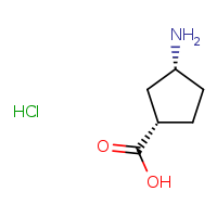 (1S,3R)-3-aminocyclopentane-1-carboxylic acid hydrochloride