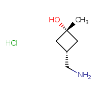 (1s,3r)-3-(aminomethyl)-1-methylcyclobutan-1-ol hydrochloride