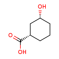 (1S,3R)-3-hydroxycyclohexane-1-carboxylic acid