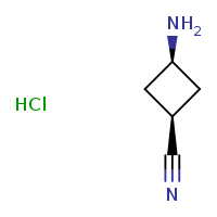 (1s,3s)-3-aminocyclobutane-1-carbonitrile hydrochloride